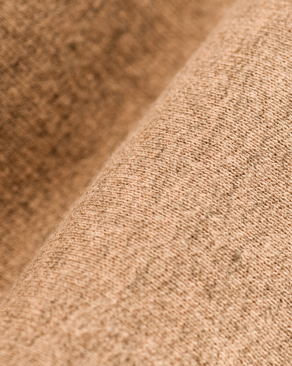 Olde Homesteader Mix Extra Cotton Fleece Cardigan - Golden Cream - Standard & Strange