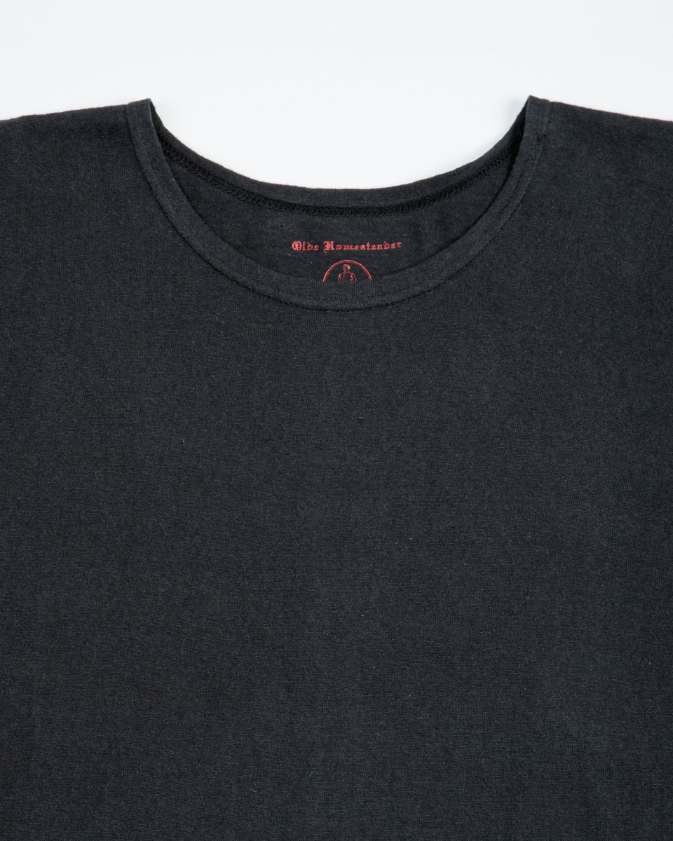 Olde Homesteader Rustic Jersey Crewneck S/S - Black – Standard