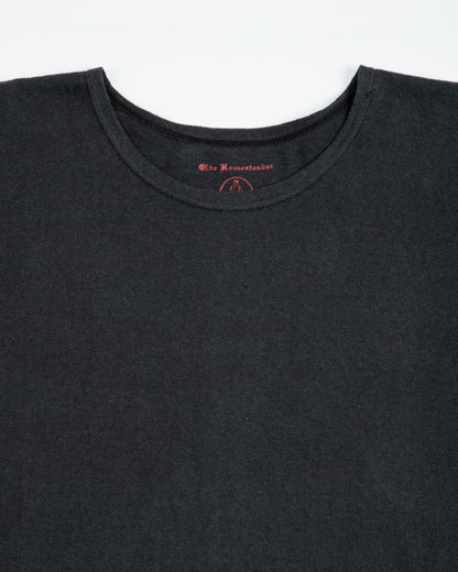 Olde Homesteader Rustic Jersey Crewneck S/S - Black - Standard & Strange