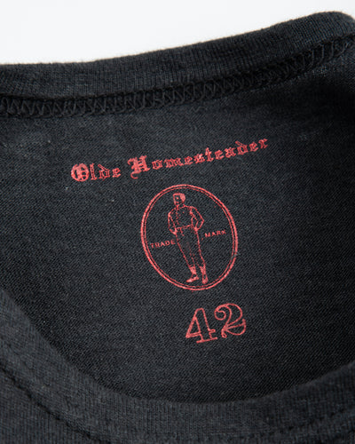 Olde Homesteader Rustic Jersey Crewneck S/S - Black - Standard & Strange