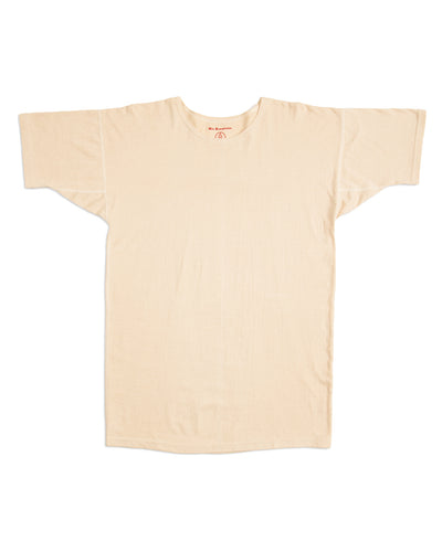 Olde Homesteader Rustic Jersey Crewneck S/S - Ecru - Standard & Strange