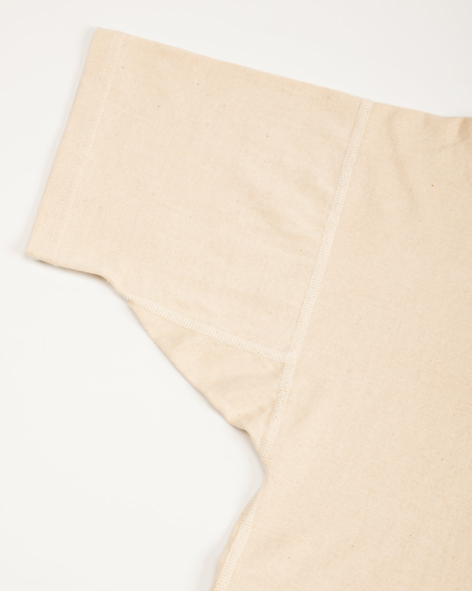 Olde Homesteader Rustic Jersey Crewneck S/S - Ecru - Standard & Strange