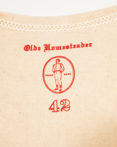 Olde Homesteader Rustic Jersey Crewneck S/S - Ecru - Standard & Strange