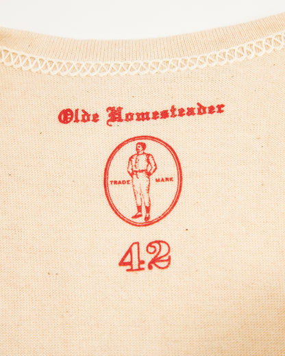 Olde Homesteader Rustic Jersey Crewneck S/S - Ecru - Standard & Strange