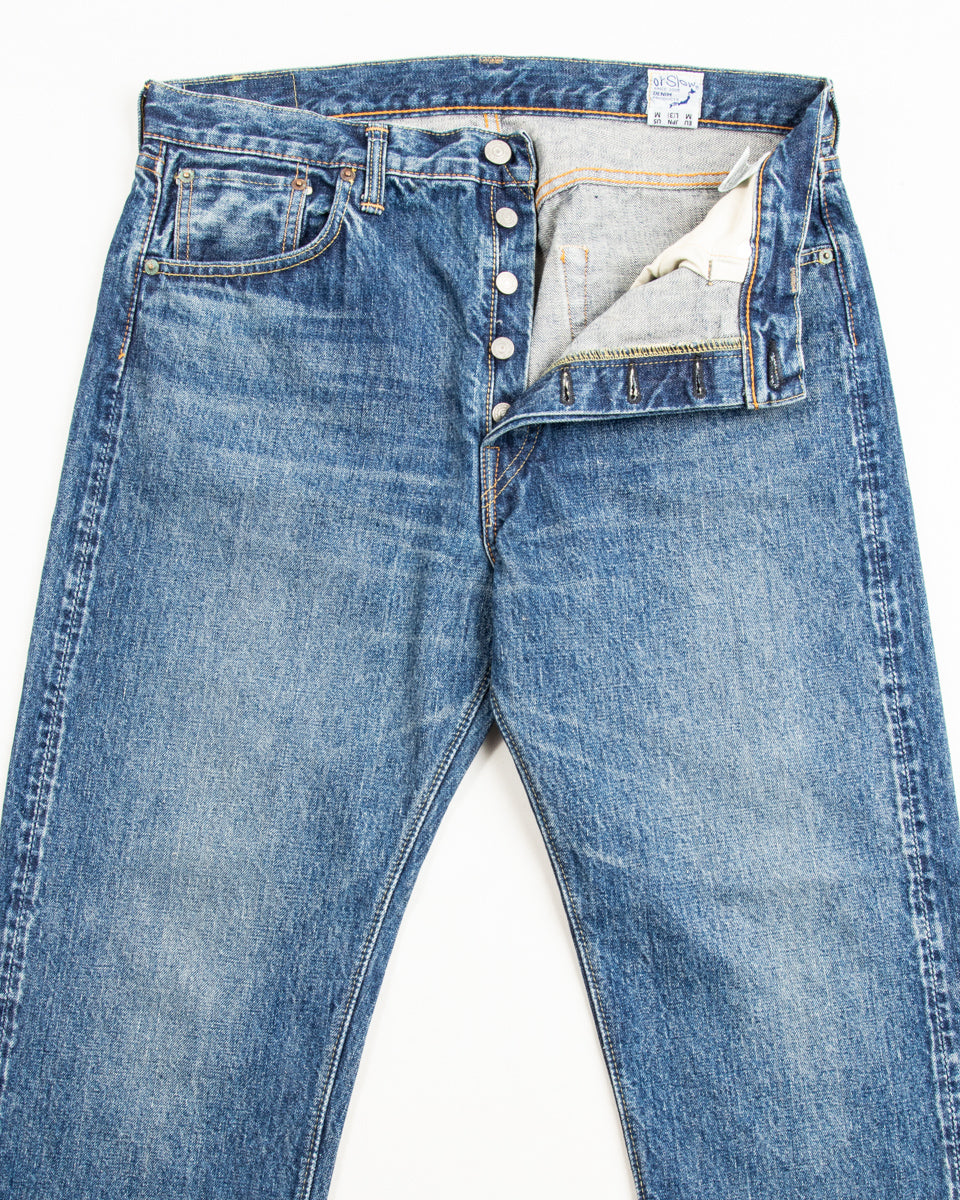 OrSlow 105 Standard Fit Denim - Two Year Wash - Standard & Strange