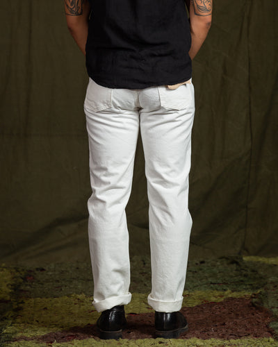 OrSlow 107 Ivy Fit Denim - White - Standard & Strange