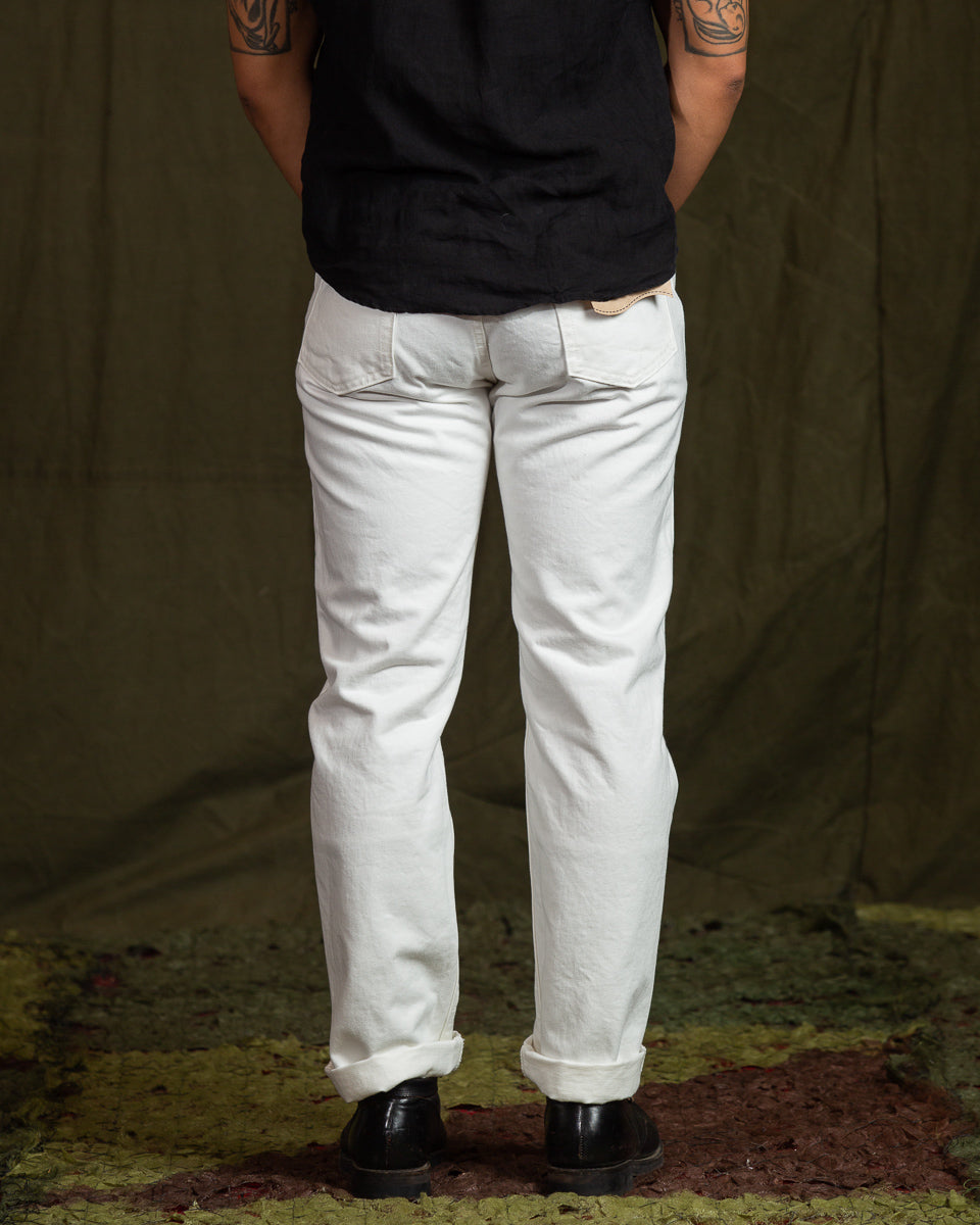 OrSlow 107 Ivy Fit Denim - White - Standard & Strange
