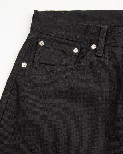 OrSlow 107 Ivy Fit Denim - Black One Wash - Standard & Strange