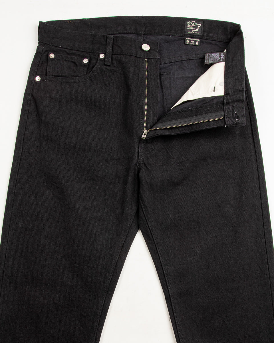 OrSlow 107 Ivy Fit Denim - Black One Wash - Standard & Strange