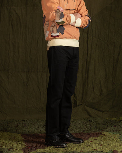 OrSlow 107 Ivy Fit Denim - Black One Wash - Standard & Strange