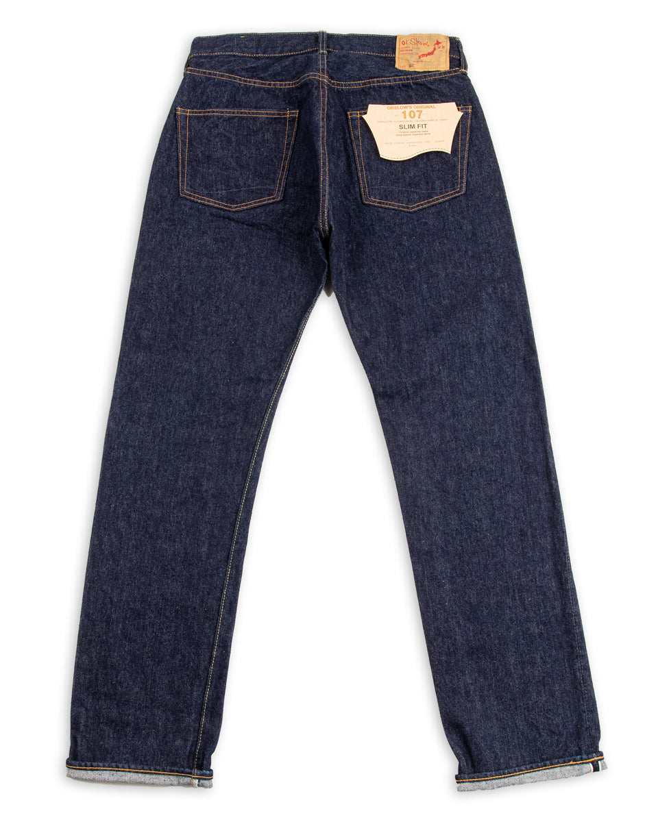 OrSlow 107 Ivy Fit Denim - One Wash – Standard & Strange