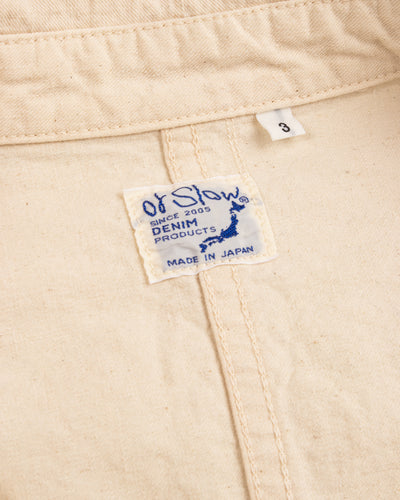 OrSlow 1940s Coverall Jacket - Ecru - Standard & Strange