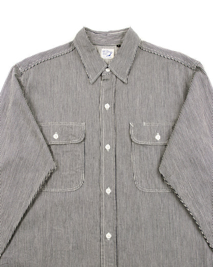 OrSlow Hickory Stripe Work Shirts - Hickory Used - Standard & Strange