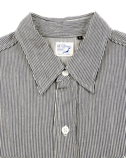 OrSlow Hickory Stripe Work Shirts - Hickory Used - Standard & Strange
