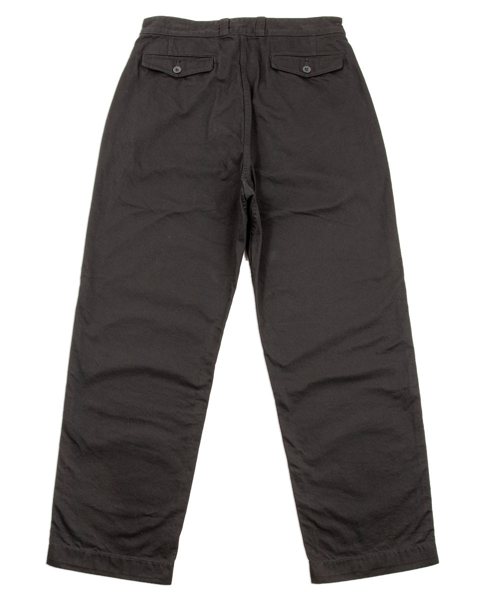 OrSlow M-52 French Army Trouser (Wide Fit) - Black - Standard & Strange