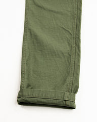 OrSlow Slim Fit Fatigue Pants - Olive Reverse Sateen - Standard & Strange