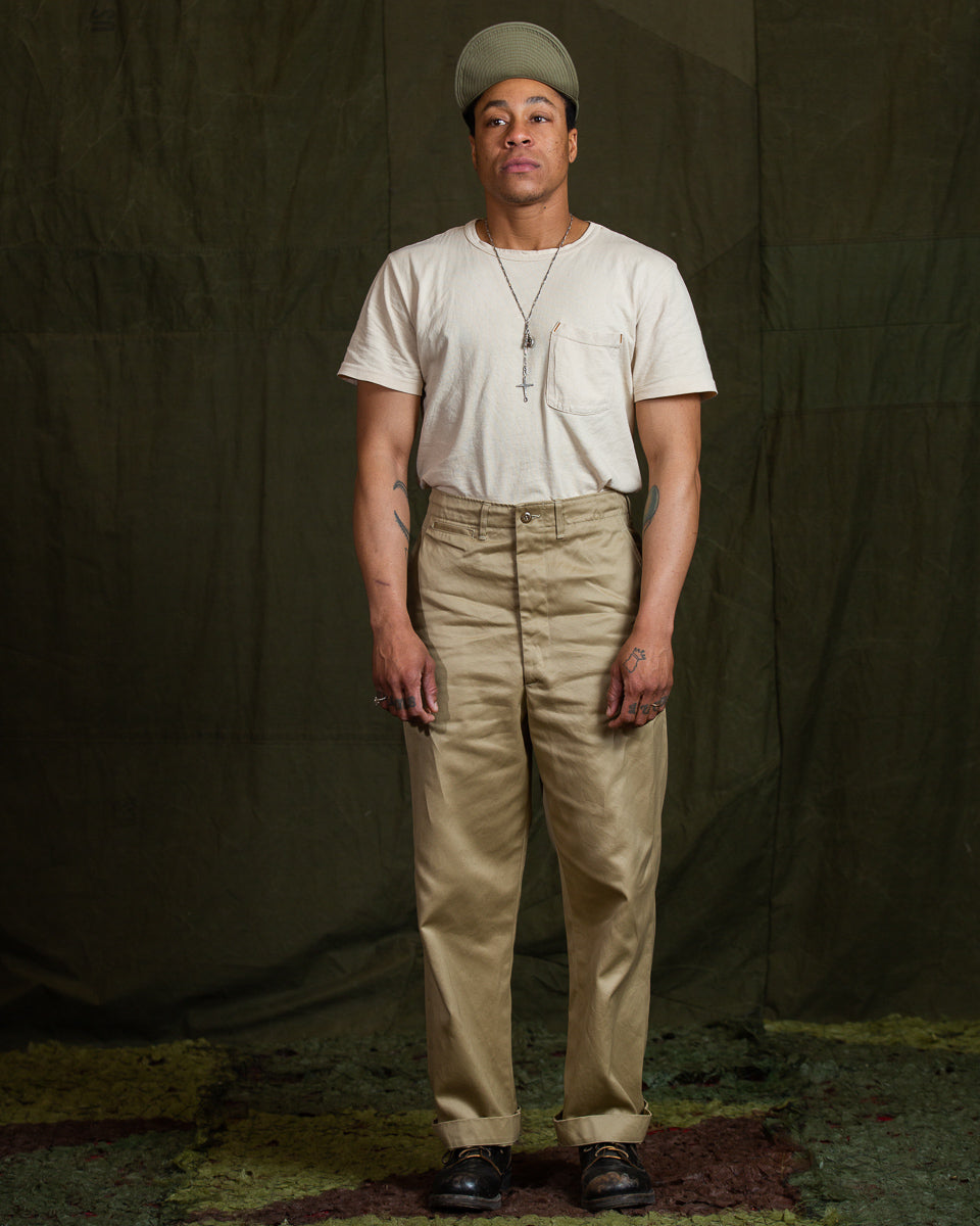 OrSlow Vintage Fit Army Trousers - Khaki - Standard & Strange