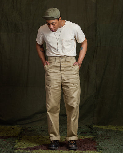 OrSlow Vintage Fit Army Trousers - Khaki - Standard & Strange