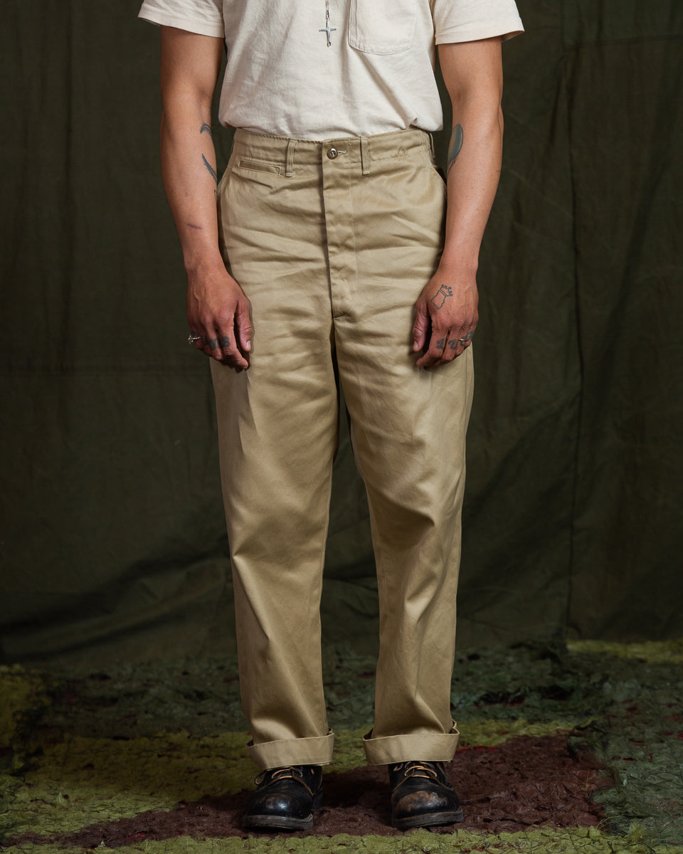 OrSlow Vintage Fit Army Trousers - Khaki - Standard & Strange