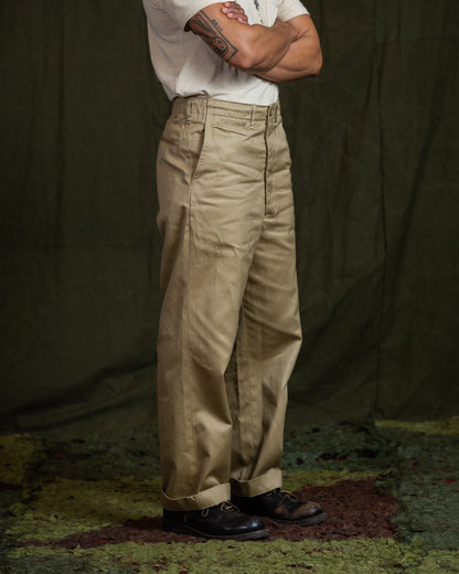 OrSlow Vintage Fit Army Trousers - Khaki - Standard & Strange