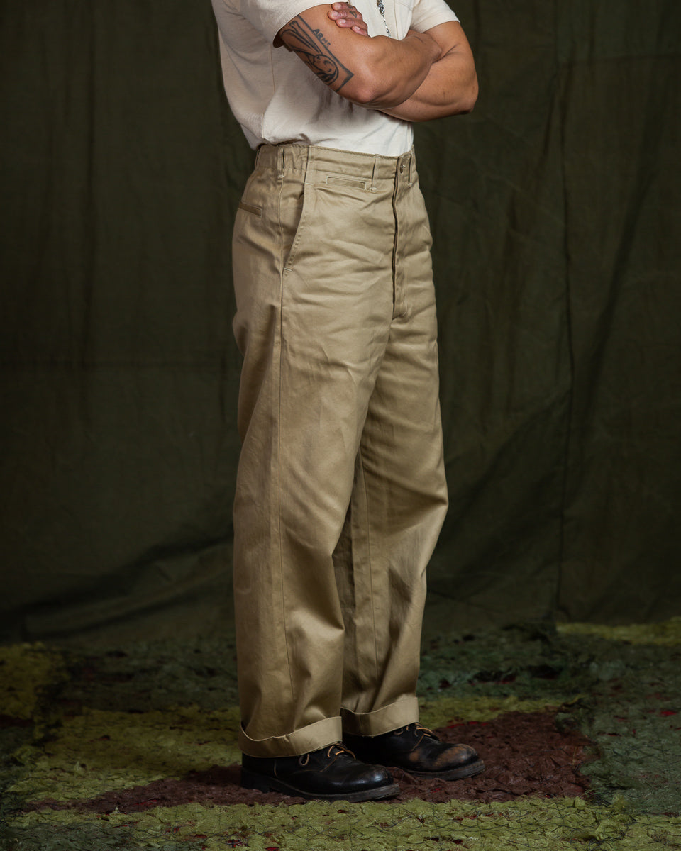 OrSlow Vintage Fit Army Trousers - Khaki - Standard & Strange