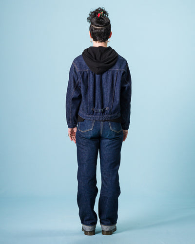 OrSlow Women's 40's Light oz Denim Jacket - One Wash - Standard & Strange