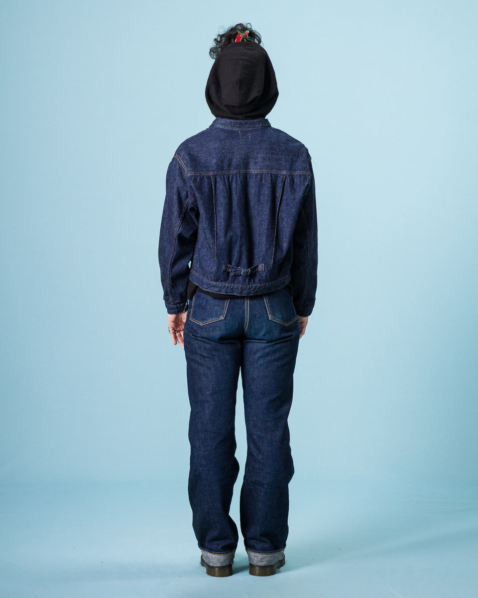 OrSlow Women's 40's Light oz Denim Jacket - One Wash - Standard & Strange