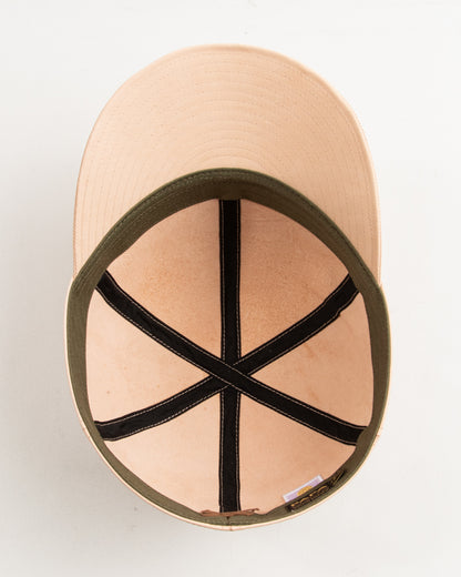 Papa Nui A-26 Cap - Veg Tan Shinki Horsehide - Standard & Strange