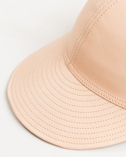 Papa Nui A-26 Cap - Veg Tan Shinki Horsehide - Standard & Strange