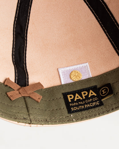 Papa Nui A-26 Cap - Veg Tan Shinki Horsehide - Standard & Strange