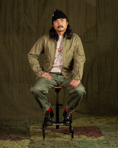 Papa Nui Atoll Flyers Jacket - HBT - Standard & Strange