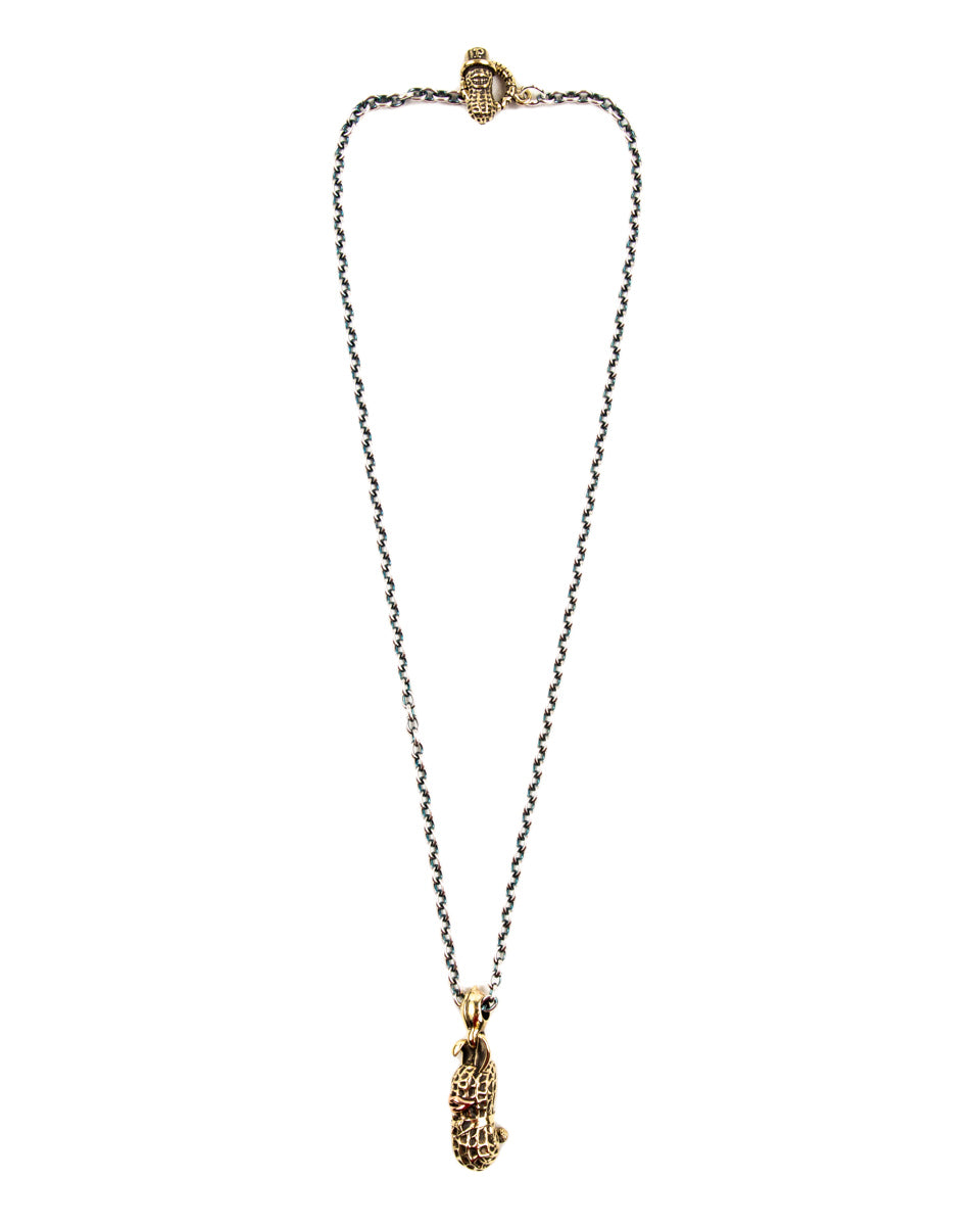 Peanuts & Co 50cm Large Bunny Necklace - Brass x Copper - Standard & Strange