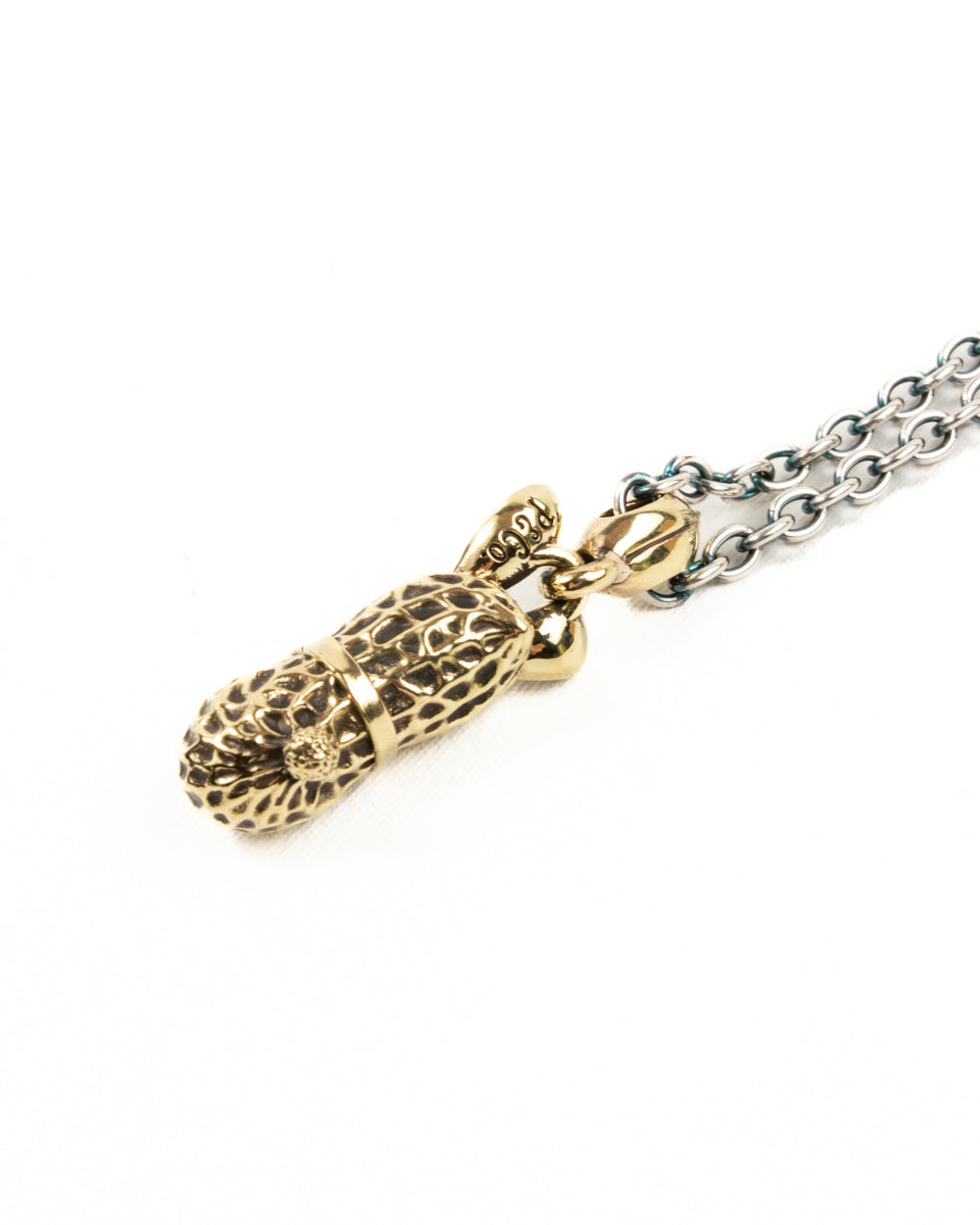 Peanuts & Co 50cm Large Bunny Necklace - Brass x Copper - Standard & Strange