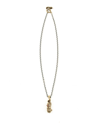 Peanuts & Co 50cm Large Bunny Necklace - Brass x Copper - Standard & Strange