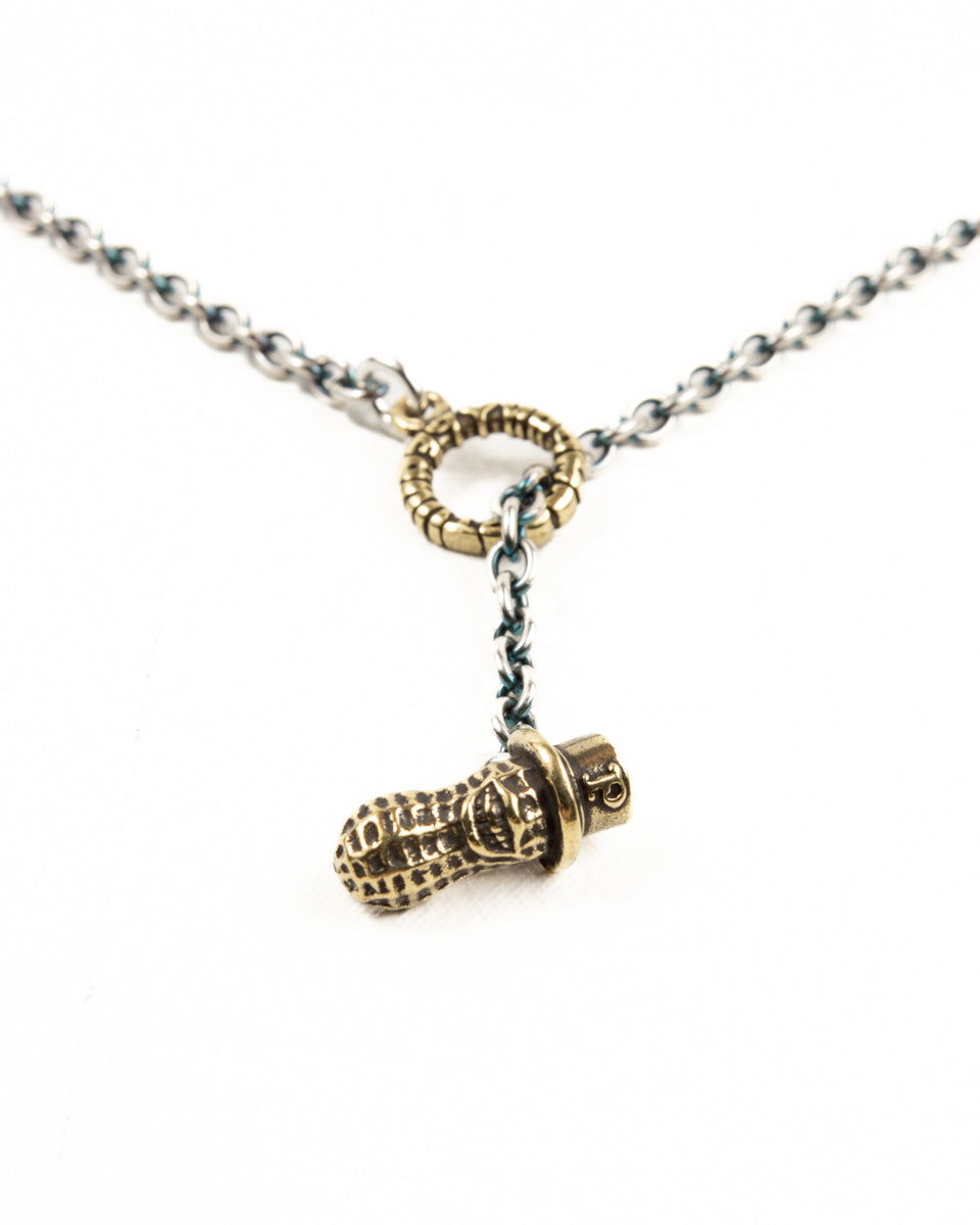 Peanuts & Co 50cm Large Bunny Necklace - Brass x Copper - Standard & Strange