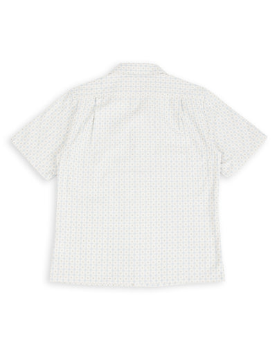 Prequel S&S x Prequel Short Open Collar Shirt - Beige Classic Dobby Check - Standard & Strange