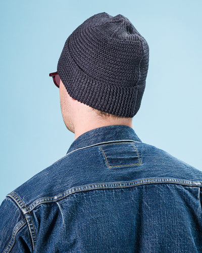 Standard & Strange Linen Watch Cap - Charcoal - Standard & Strange