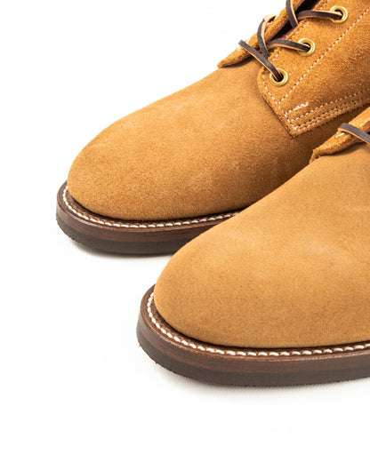 Rolling Dub Trio Griffin Plain Toe Boots - Beige Suede - Standard & Strange
