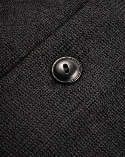 The Real McCoy's 30s Hooded Knit Sweater - Black - Standard & Strange