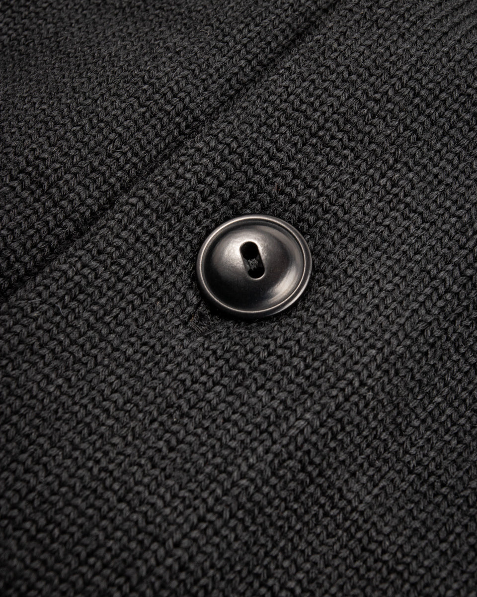 The Real McCoy's 30s Hooded Knit Sweater - Black - Standard & Strange