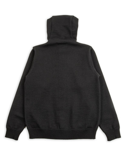 The Real McCoy's 30s Hooded Knit Sweater - Black - Standard & Strange
