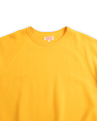 The Real McCoy's 9oz Loopwheel S/S Sweatshirt - Yellow - Standard & Strange