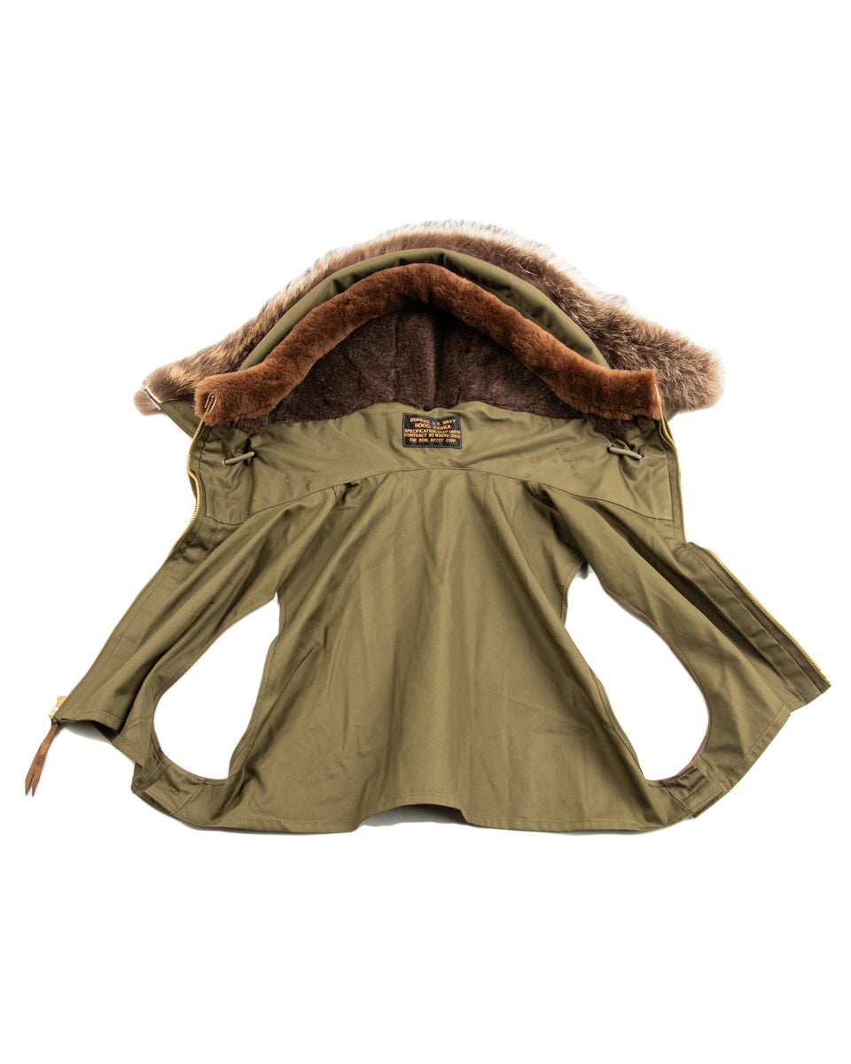 The Real McCoy's AL-1 / HOOD, PARKA - Olive – Standard & Strange