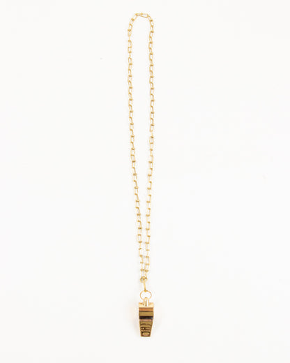 The Real McCoy's Aviator Whistle - Brass - Standard & Strange