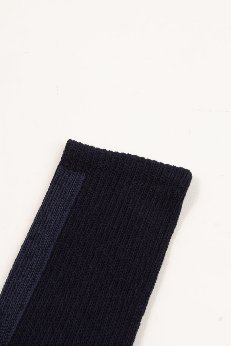 The Real McCoy's Boot Socks "Ranger" - Navy - Standard & Strange