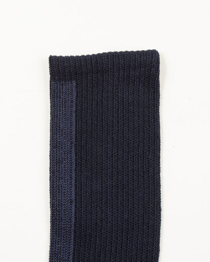 The Real McCoy's Boot Socks "Ranger" - Navy - Standard & Strange