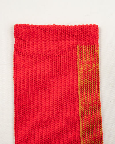 The Real McCoy's Boot Socks "Ranger" - Red - Standard & Strange