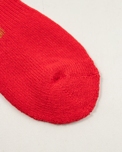 The Real McCoy's Boot Socks "Ranger" - Red - Standard & Strange