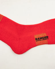 The Real McCoy's Boot Socks "Ranger" - Red - Standard & Strange