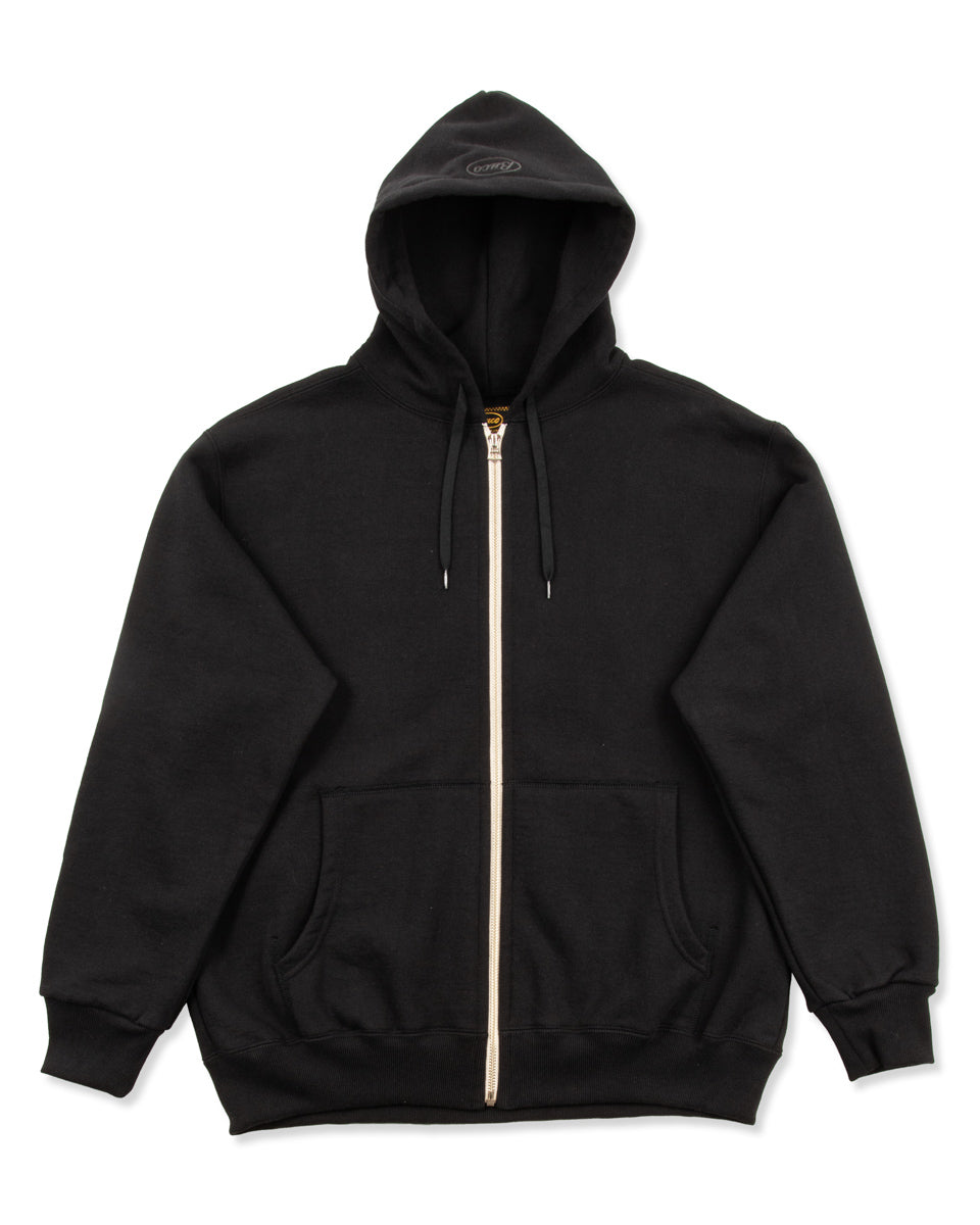 The Real McCoy's Buco F/Z Parka Sweatshirt - Black - Standard & Strange